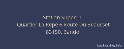 Station Super U