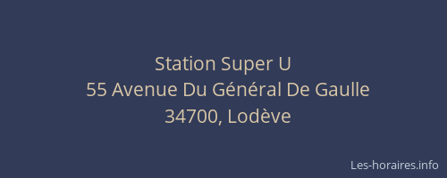 Station Super U