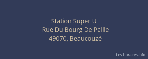 Station Super U