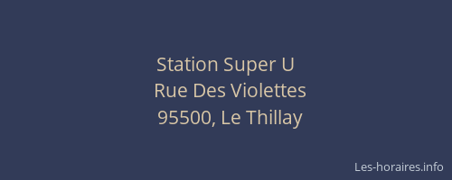 Station Super U