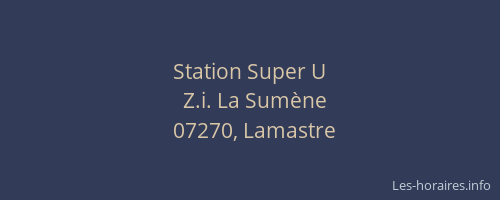 Station Super U