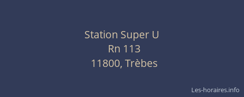 Station Super U