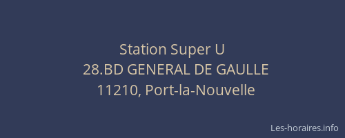 Station Super U