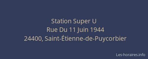 Station Super U