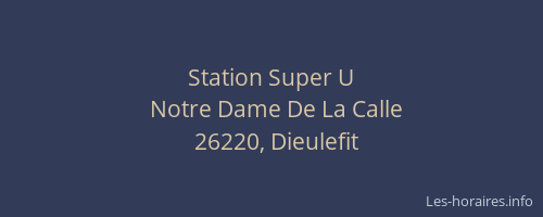 Station Super U