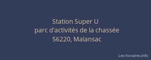 Station Super U