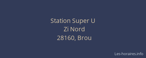 Station Super U