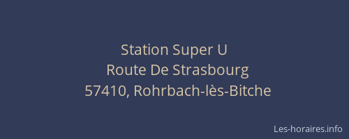 Station Super U