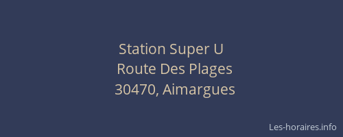 Station Super U