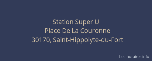 Station Super U