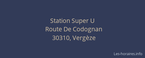 Station Super U