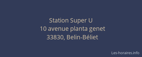 Station Super U