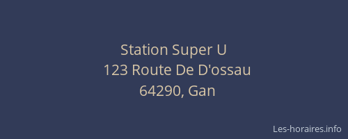 Station Super U