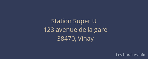 Station Super U
