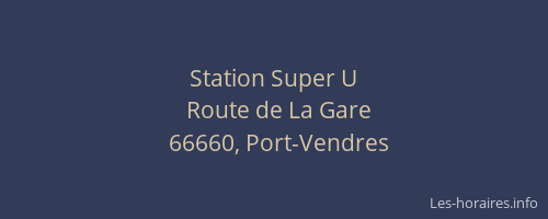 Station Super U