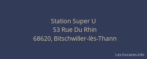 Station Super U