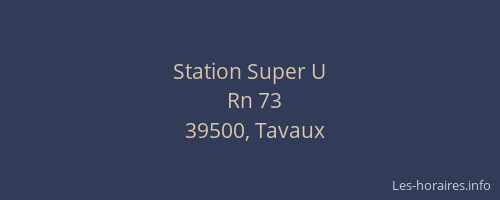 Station Super U