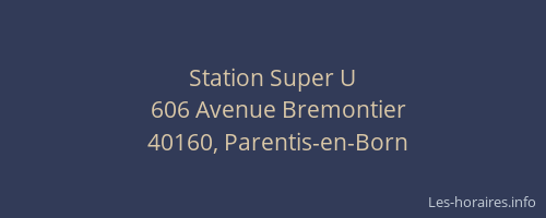 Station Super U