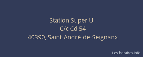 Station Super U