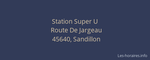 Station Super U