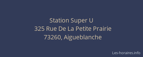 Station Super U