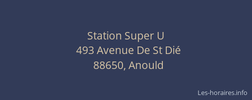 Station Super U
