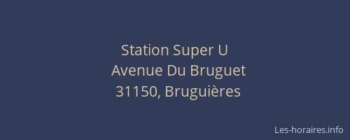 Station Super U