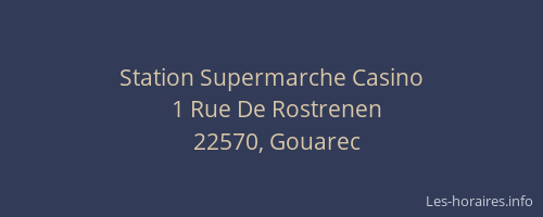 Station Supermarche Casino