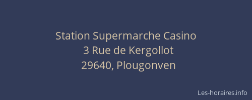 Station Supermarche Casino
