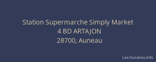 Station Supermarche Simply Market