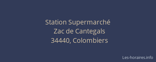 Station Supermarché