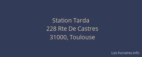 Station Tarda