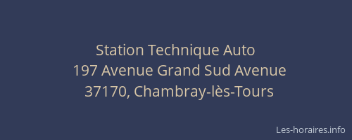 Station Technique Auto