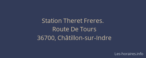 Station Theret Freres.