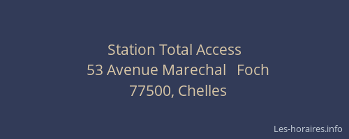 Station Total Access