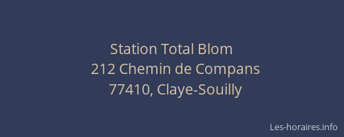 Station Total Blom
