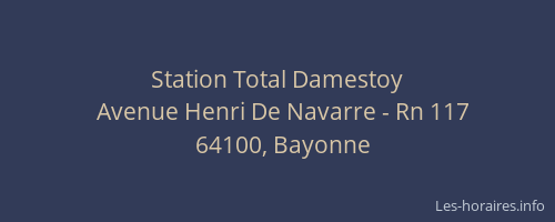 Station Total Damestoy