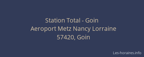 Station Total - Goin