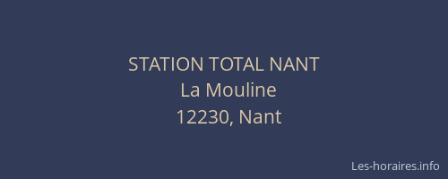 STATION TOTAL NANT