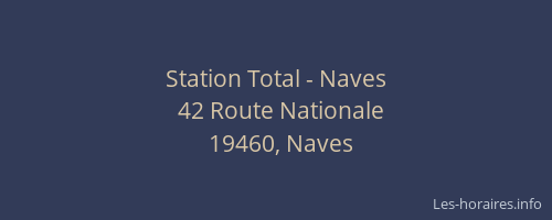 Station Total - Naves
