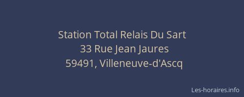 Station Total Relais Du Sart