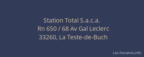 Station Total S.a.c.a.