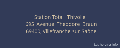 Station Total   Thivolle