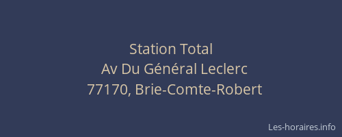 Station Total