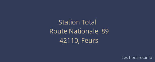 Station Total