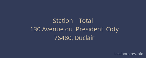Station    Total
