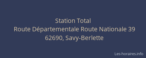 Station Total