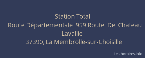Station Total