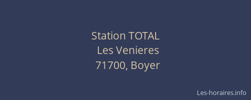 Station TOTAL