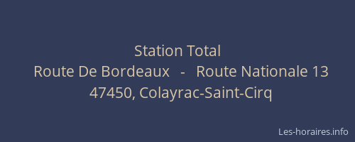 Station Total